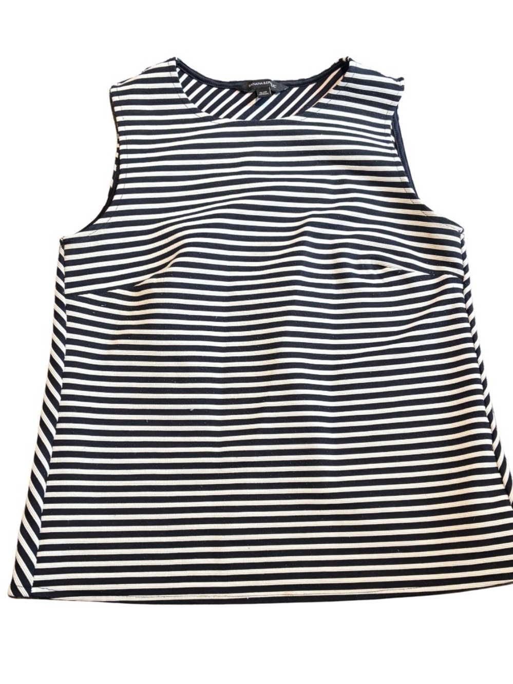 Banana Republic Striped Sleeveless Shell Top